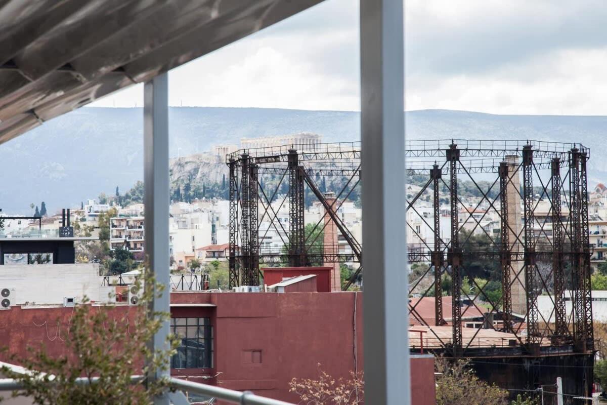 Apartamento Penthouse With 360 View Of Athens And Private Gym Exterior foto